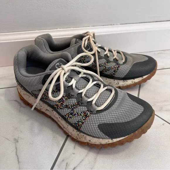 Merrell Antora 2 Gray Hiking Shoes Size 8.5 Womens - Picture 1 of 9